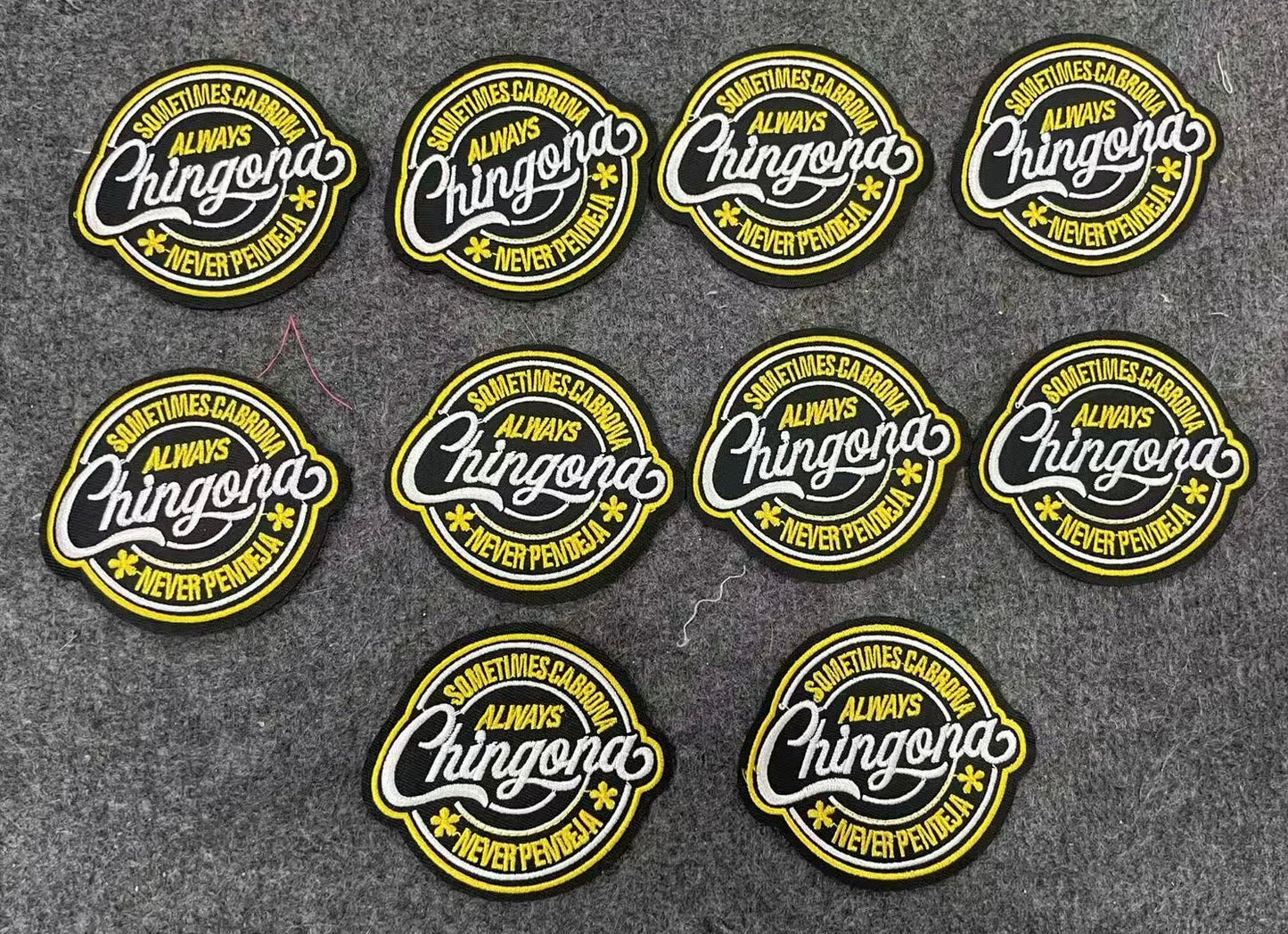 Chigona  10pcs iron on small patched